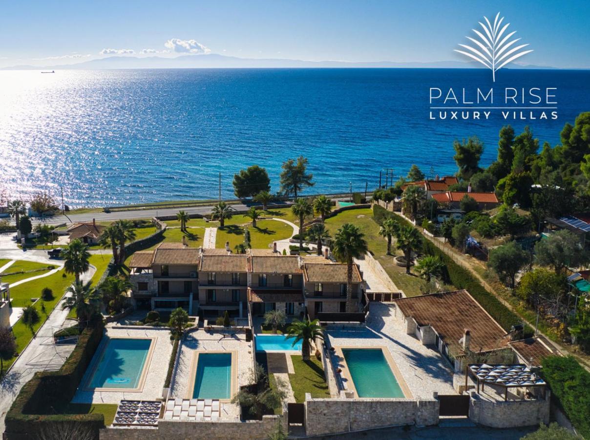 Palmrise Luxury Villas By Travel Pro Services - Nea Skioni Halkidiki Eksteriør bilde