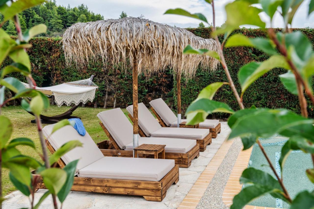 Palmrise Luxury Villas By Travel Pro Services - Nea Skioni Halkidiki Eksteriør bilde