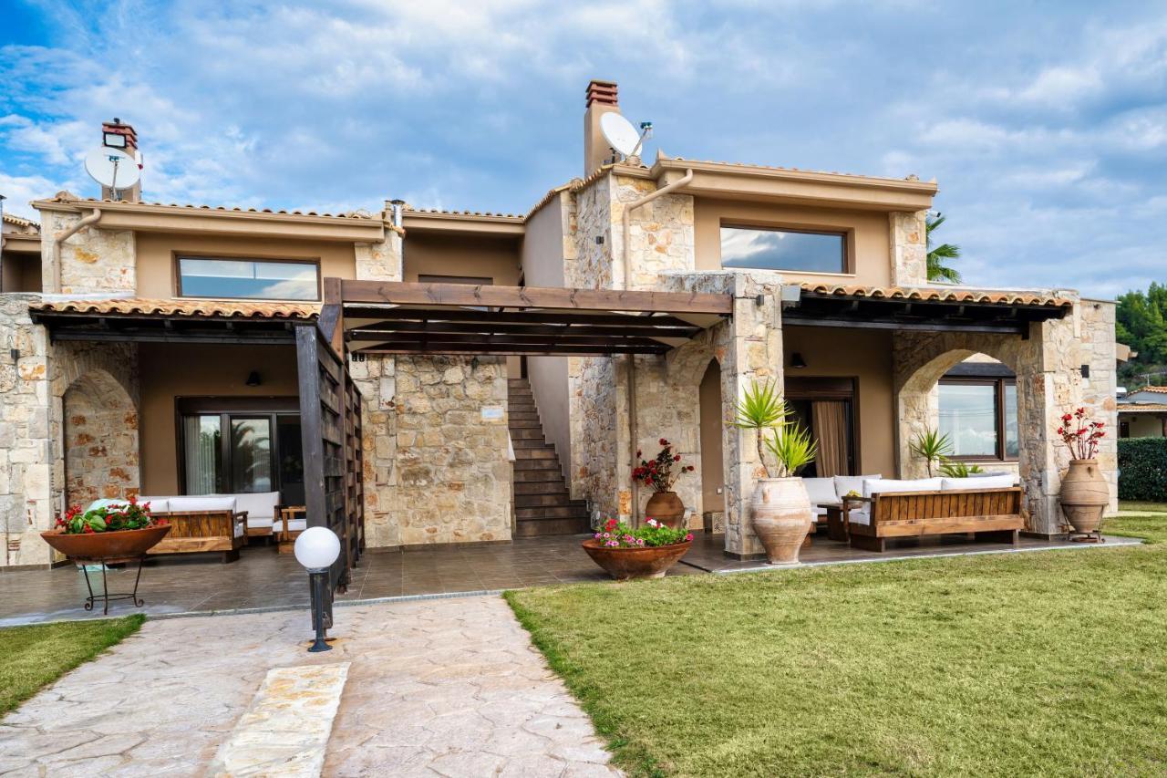 Palmrise Luxury Villas By Travel Pro Services - Nea Skioni Halkidiki Eksteriør bilde