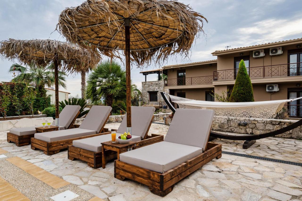 Palmrise Luxury Villas By Travel Pro Services - Nea Skioni Halkidiki Eksteriør bilde