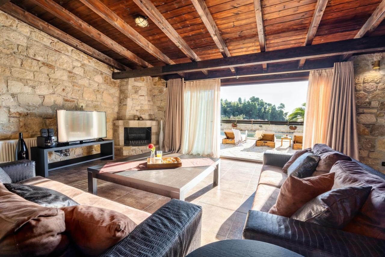 Palmrise Luxury Villas By Travel Pro Services - Nea Skioni Halkidiki Eksteriør bilde