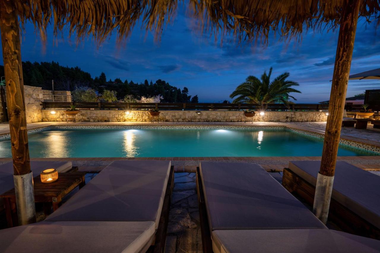 Palmrise Luxury Villas By Travel Pro Services - Nea Skioni Halkidiki Eksteriør bilde